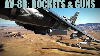 AV-8B Harrier: Rockets & Guns Tutorial | DCS WORLD