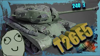 World of tanks - Т26Е5 - не плохой, но не интересный