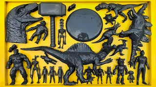 Dinosaurus Jurassic World Dominion:T-Rex, Mosasaurus, Siren Head, Kingkong, Giganotosaurus, Skibidi