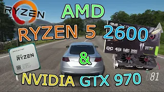 AMD Ryzen 5 2600 with a GTX970 in 2021. Gaming and Bench marks.