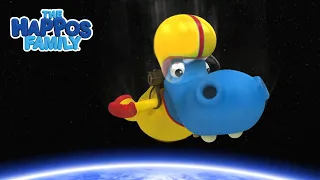 Extreme Skydiving | Compilation | The Happos Family Cartoon | Cartoon for Kids I Boomerang