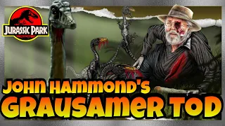 SO grausam ist John Hammond im Buch gestorben und so sollte er im Film sterben #jurassicpark