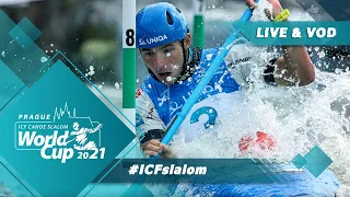 2021 ICF Canoe-Kayak Slalom World Cup Prague Czech Republic / Canoe Finals