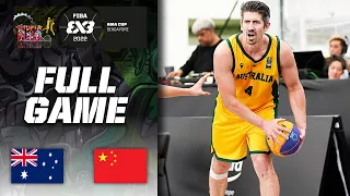 Australia v China | Men Semi-Final | Full Game | FIBA 3x3 Asia Cup 2022