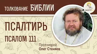 Псалтирь. Псалом 111. Протоиерей Олег Стеняев. Библия