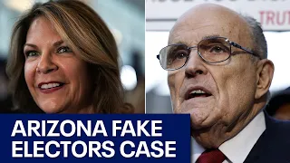 Kelli Ward, Rudy Giuliani plead not guilty to felony charges