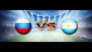 Россия - Аргентина Товарищеский Матч HD