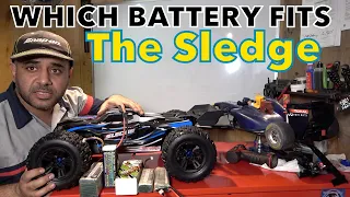 Traxxas Sledge Battery Issues what options do we have