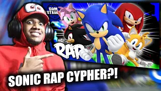 Wait... Sonic and Tails can RAP?! Sonic the Hedgehog Rap Cypher Reaction (from Cam Steady)