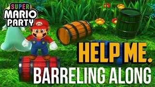 Super Mario Party : How to Win Barreling Along Minigame (Tips and Strategy)