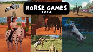 BEST Horse Games 2024 🐎🎮 //  Top Released & Upcoming Horse Games