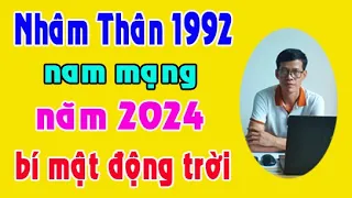 Thần tài ban lộc tuổi Nhâm Thân 1992 năm mạng 2024