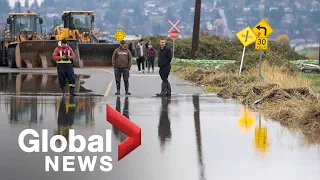 BC floods: Residents mop up from 3rd atmospheric river, as damage costs rise