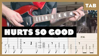 John Mellencamp - Hurts So Good - Guitar Tab | Lesson | Cover | Tutorial