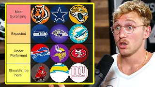 Most Surprising NFL Playoff Team Tier List..!