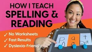 Teaching Kids to Spell & Read with NO WORKSHEETS - Tactile Learning