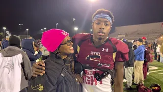 Oregon State 2023 QB commit Aidan Chiles interview after his last football game at Downey High