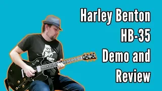 Harley Benton HB-35 BK Vintage Demo and Review