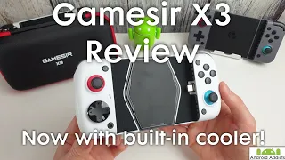 Gamesir X3 Controller Unboxing and Review + Cooler Testing