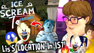 WHERE IS LIS? in Ice Scream 7 FRIENDS: Lis | Lis's Location In Ice Scream 7 | Ice Scream 7 Trailer