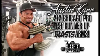 AUSTIN KARR 212 CHICAGO PRO 1ST RUNNER UP BLASTS ARMS!