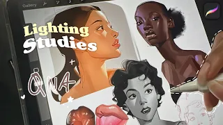✿500k q&a! + lighting studies 🌥