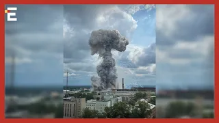 Гриб растет 👀 Потужний вибух пролунав у Московській області