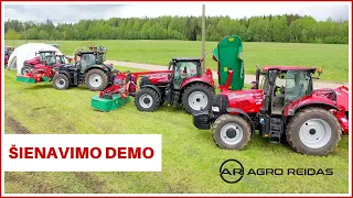 ŠIENAVIMO TECHNIKOS DEMO || AGRO REIDAS