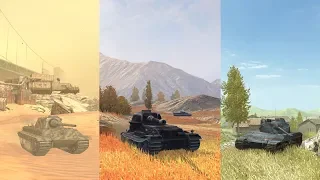 3 in 1: E 50 M, VK72.01 K and B-C 25 t