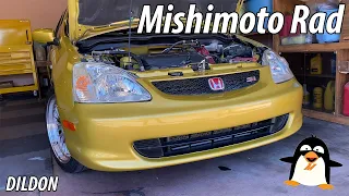 EP3 Civic Mishimoto Radiator Install