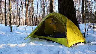 Ultralight Winter Backpacking | New Stove Fail