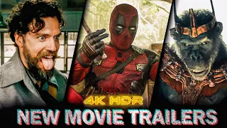 NEW UPCOMING MOVIES 2024 (4K HDR) Trailer Compilation | HI-RES