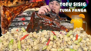 TOFU SISIG & TUNA PANGA MUKBANG PINOY MUKBANG