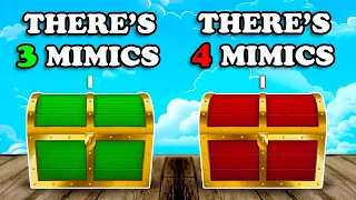 Many Chests Are Lying To You, Figure Out Which - Mimic Logic