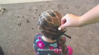 Spider Web Halloween Hair Style