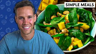 Mango Ginger Dressing and Simple Salad