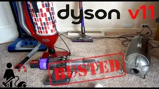 Dyson V11 Still Can't Replace Your Corded Full Size Vacuum Cleaner Test (Vacuums explained pt3)