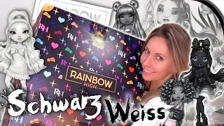 SHADOW High Puppen 🖤🤍 Dolls Review 👭 Alles in schwarz weiß 📽 Unboxing deutsch