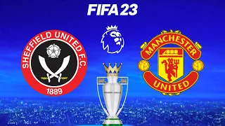 FIFA 23 | Sheffield United vs Manchester United - Premier League 2023/24 - PS5™ Full Gameplay