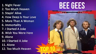 BEE GEES 2023 - 10 Maiores Sucessos - Night Fever, Too Much Heaven, Stayin' Alive, How Deep Is Y...