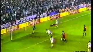 Real Madrid - Milan 1-0  Coppa dei Campioni 1989-90  Ottavi RITORNO