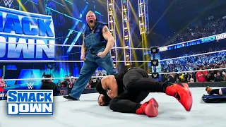 OMG! Brock Lesnar attacks Roman Reigns // WWE SmackDown 17 December 2021 - Highlights