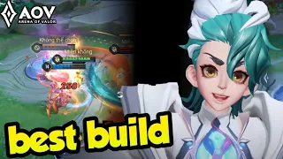 AoV : NEW HERO YAN | BEST BUILD - ARENA OF VALOR