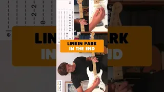 IN THE END (Linkin Park) Guitar Tutorial + Tab #shorts #guitar #tutorial