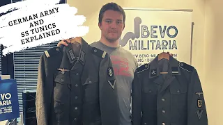 German army and SS tunics explained | Bevo-militaria.com