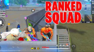 Free Fire Rank Squad Match Gameplay | BR Ranked