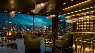 New York Luxury Bar Saxophone Jazz Music 🍷 Smooth Jazz ~ Jazz Relaxing Music for Work, Study, Focus