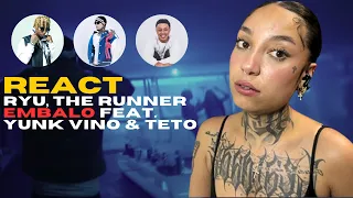 Ryu, The Runner - Embalo feat. Yunk Vino & Teto ( REAÇÃO )