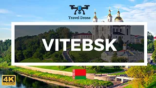 Vitebsk 4K Drone Footage, Belarus 🇧🇾