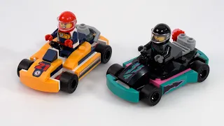 LEGO City Go-Karts & Race Drivers 60400 review! Good stuff that is cheap